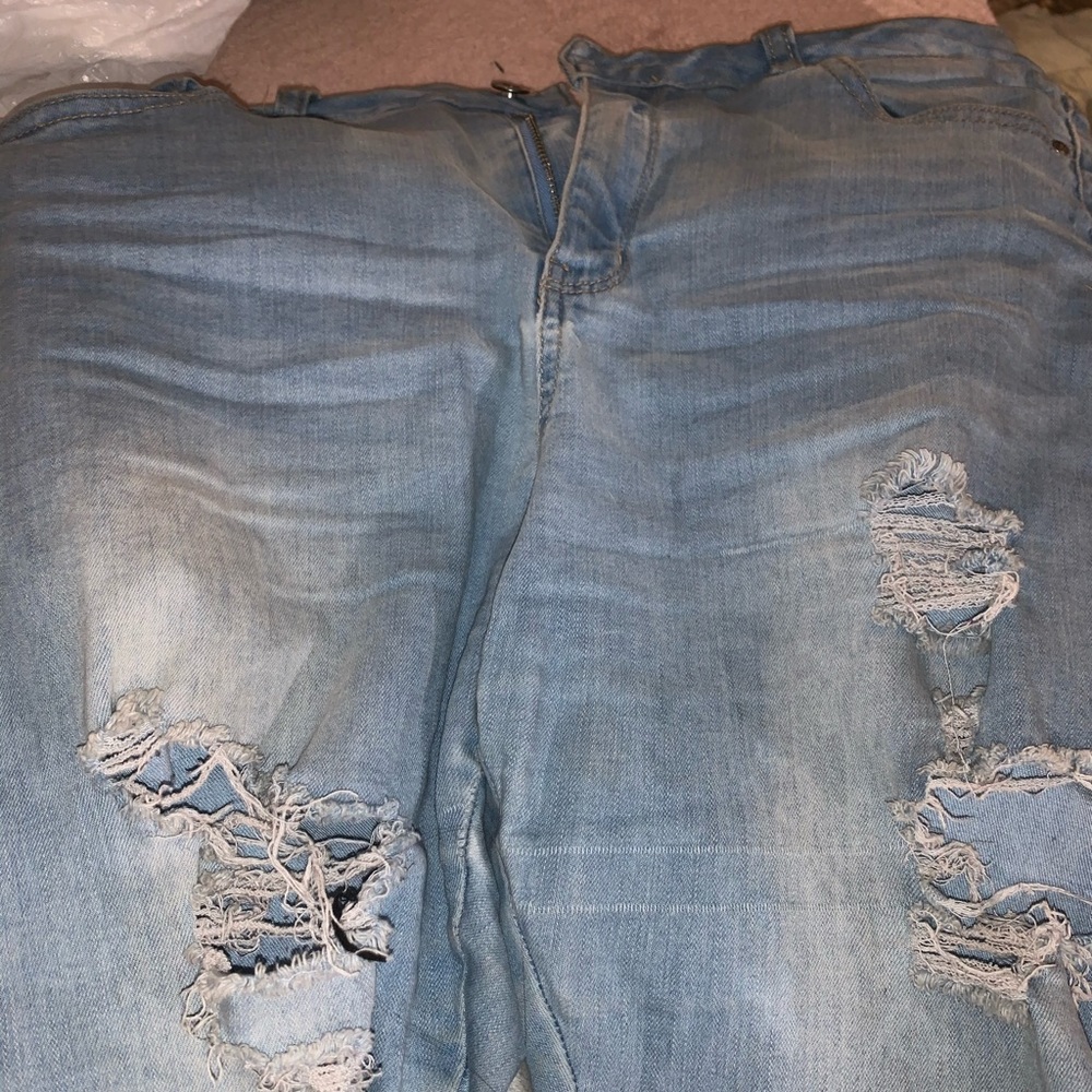 Jeans w Rips